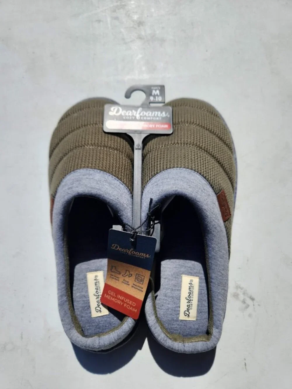 dearfoams new size